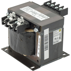 Schneider Electric Control Transformer; 500 VA; 220V x 440V; 230V x 460V; 240V x 480V Primary; 110V; 115V; 120V Secondary; Single-Phase; Secondary Fusing